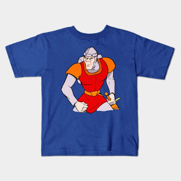 Daring Hero Kids T-Shirt by winsarcade